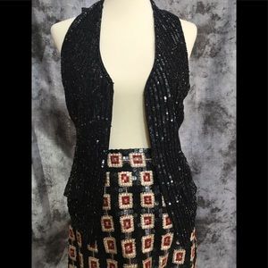 Sequins Vest
